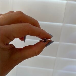 Pandora Birth Month February Purple Ring 5 1/2